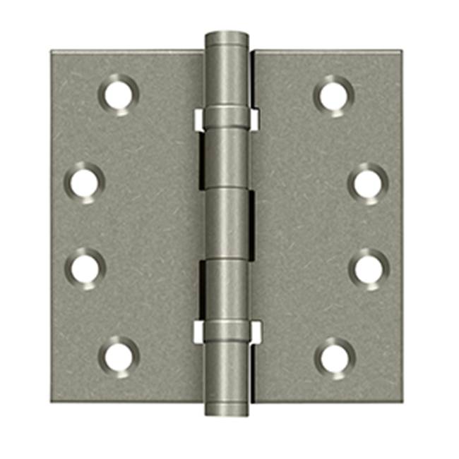 Deltana - 4'' x 4'' Square Hinges, Ball Bearings - White Light