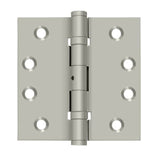 Deltana - 4'' x 4'' Square Hinges, Ball Bearings - Brushed Nickel