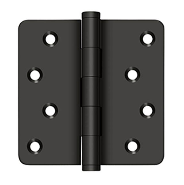 Deltana - 4'' x 4'' x 1/4'' Radius Hinges / Zig-Zag - Oil-rubbed Bronze