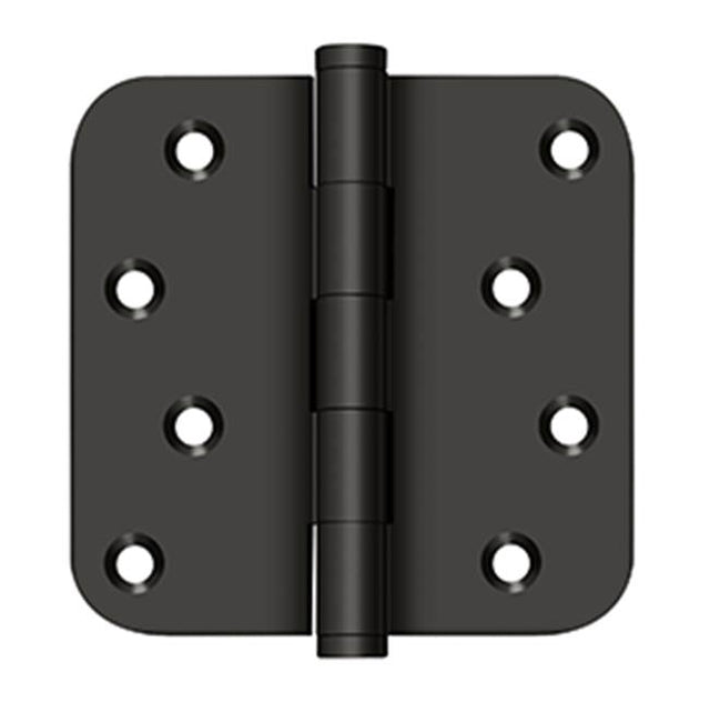 Deltana - 4'' x 4'' x 5/8'' Radius Hinge / Zig-Zag - Oil-rubbed Bronze