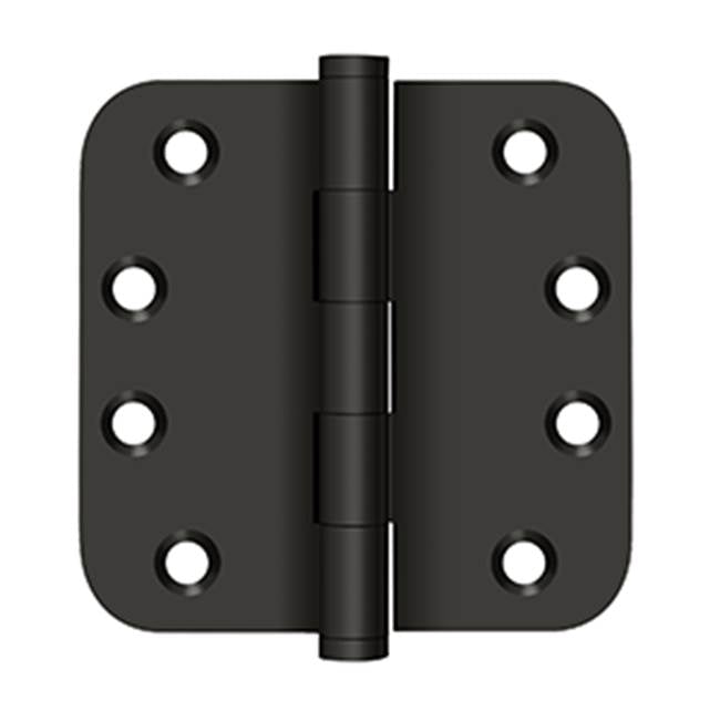 Deltana - 4'' x 4'' x 5/8'' Radius Hinges - Oil-rubbed Bronze