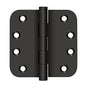 Deltana - 4'' x 4'' x 5/8'' Radius Hinges - Oil-rubbed Bronze