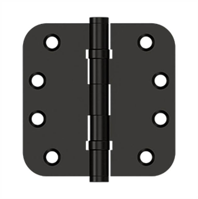 Deltana - 4'' x 4'' x 5/8'' Radius Hinges, Ball Bearing - Oil-rubbed Bronze