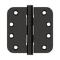Deltana - 4'' x 4'' x 5/8'' Radius Hinges, Ball Bearing - Oil-rubbed Bronze