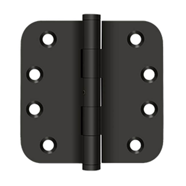 Deltana - 4'' x 4'' x 5/8'' Radius Hinges - Oil-rubbed Bronze