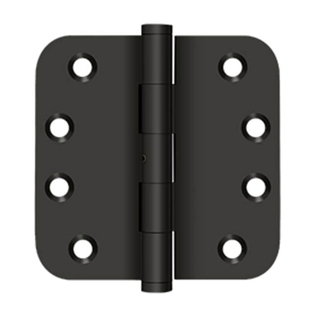 Deltana - 4'' x 4'' x 5/8'' Radius Hinges - Oil-rubbed Bronze