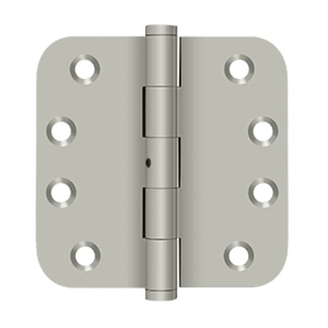 Deltana - 4'' x 4'' x 5/8'' Radius Hinges - Brushed Nickel