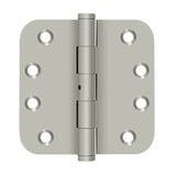 Deltana - 4'' x 4'' x 5/8'' Radius Hinges - Brushed Nickel