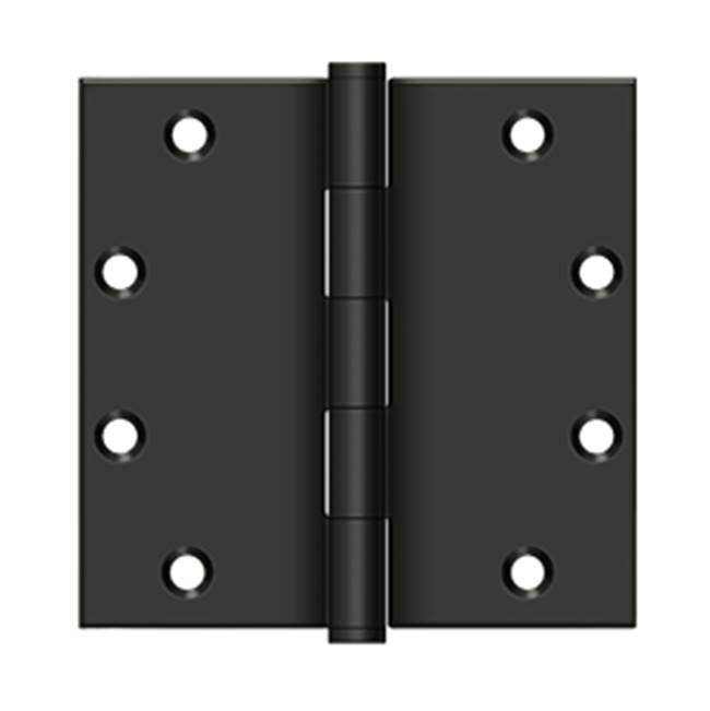 Deltana - 5'' x 5'' Square Hinges - Oil-rubbed Bronze
