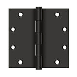 Deltana - 5'' x 5'' Square Hinges - Oil-rubbed Bronze
