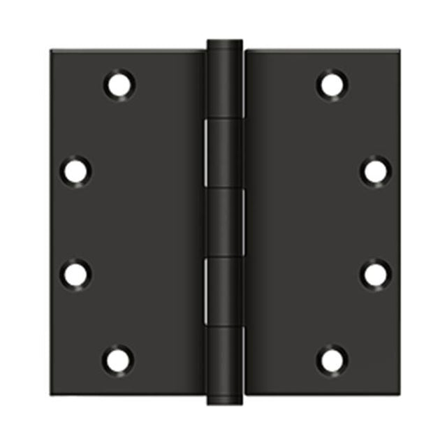 Deltana - 5'' x 5'' Square Hinges - Oil-rubbed Bronze