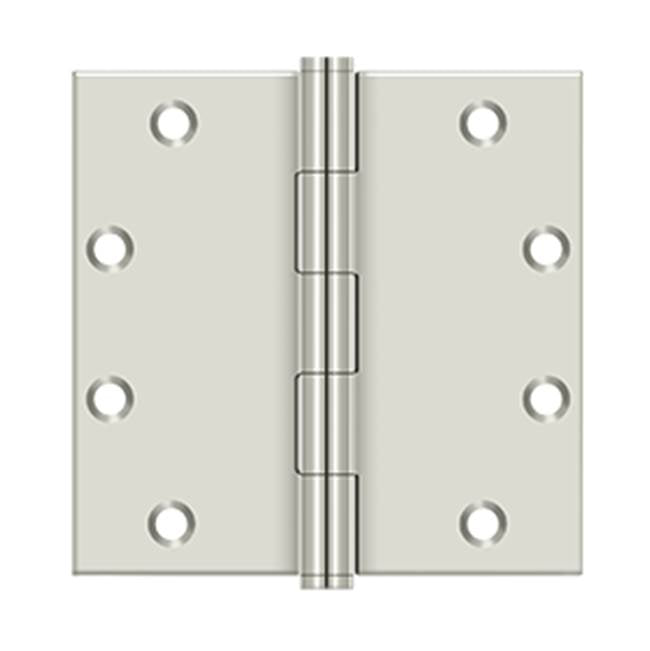 Deltana - 5'' x 5'' Square Hinges - Polished Nickel