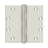 Deltana - 5'' x 5'' Square Hinges - Polished Nickel