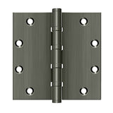 Deltana - 5'' x 5'' Square Hinges, Ball Bearings - Antique Nickel