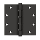 Deltana - 5'' x 5'' Square Hinges, Ball Bearings - Oil-rubbed Bronze