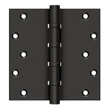 Deltana - 6'' x 6'' Square Hinges, Ball Bearings - Oil-rubbed Bronze