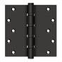 Deltana - 6'' x 6'' Square Hinges, Ball Bearings - Oil-rubbed Bronze