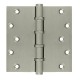 Deltana - 6'' x 6'' Square Hinges, Ball Bearings - Brushed Nickel