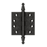 Deltana - 3-1/2'' x 3-1/2'' Square Hinges - Oil-rubbed Bronze
