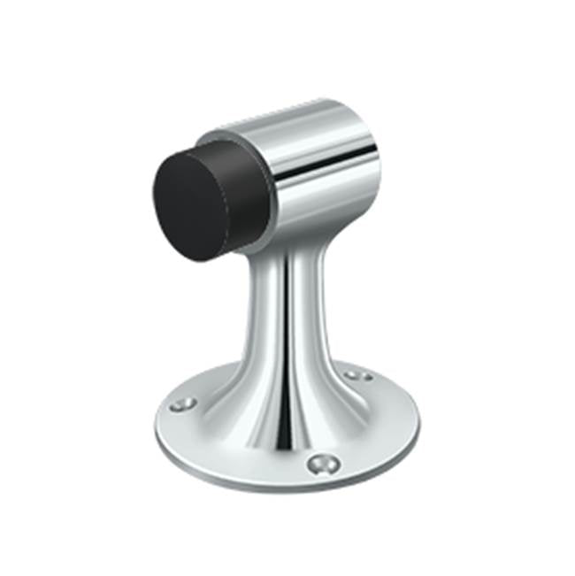 Deltana - Floor Mount, Bumper, HD, Solid Brass - Polished Chrome