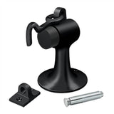 Deltana - Cement Floor Mount Bumper w/ Holder, Solid Brass - Paint Black