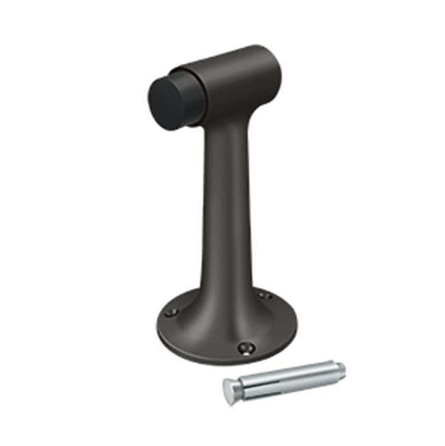Deltana - Floor Mount, 6'' Bumper, HD, Solid Brass - Oil-rubbed Bronze