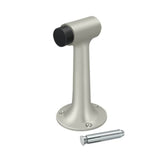 Deltana - Floor Mount, 6'' Bumper, HD, Solid Brass - Brushed Nickel