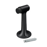 Deltana - Floor Mount, 6'' Bumper, HD, Solid Brass - Paint Black