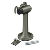 Deltana - Floor Mount, 6'' Bumper w/ Hook - Antique Nickel