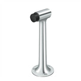Deltana - Floor Mount, 8'' Bumper, HD, Solid Brass - Polished Chrome