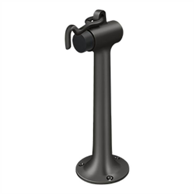 Deltana - Floor Mount, 8'' Bumper w/ Hook - Oil-rubbed Bronze