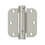 Deltana - 3-1/2'' x 3-1/2'' x 5/8'' Spring Hinge - Brushed Nickel