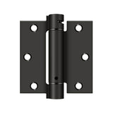 Deltana - 3-1/2'' x 3-1/2'' Spring Hinge - Oil-rubbed Bronze