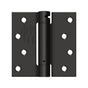 Deltana - 4'' x 4'' Spring Hinge, UL Listed - Oil-rubbed Bronze