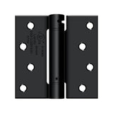 Deltana - 4'' x 4'' Spring Hinge, UL Listed - Paint Black