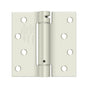 Deltana - 4'' x 4'' Spring Hinge, UL Listed - Prime Coat White