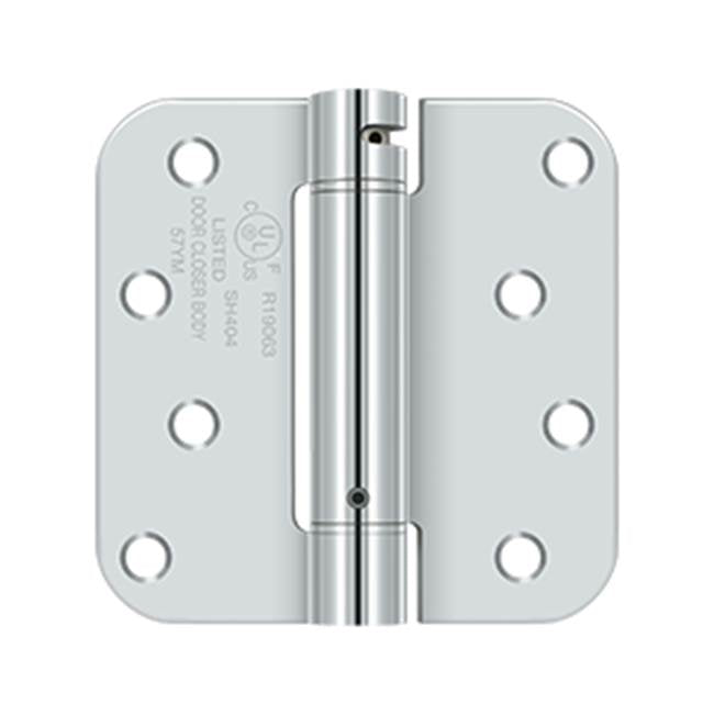 Deltana - 4'' x 4'', 5/8'' Radius Corner, TT, UL Listed - Polished Chrome
