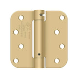Deltana - 4'' x 4'', 5/8'' Radius Corner, TT, UL Listed - Brushed Brass