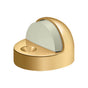 Deltana - Dome Stop High Profile, Solid Brass - PVD Polished Brass