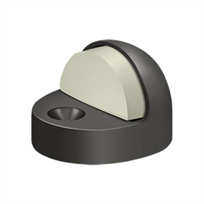 Deltana - Dome Stop High Profile, Solid Brass - Oil-rubbed Bronze
