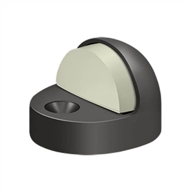 Deltana - Dome Stop High Profile, Solid Brass - Oil-rubbed Bronze