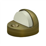 Deltana - Dome Stop High Profile, Solid Brass - Antique Brass