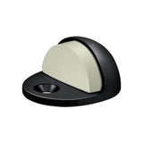 Deltana - Dome Stop Low Profile, Solid Brass - Paint Black