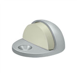Deltana - Dome Stop Low Profile, Solid Brass - Brushed Chrome