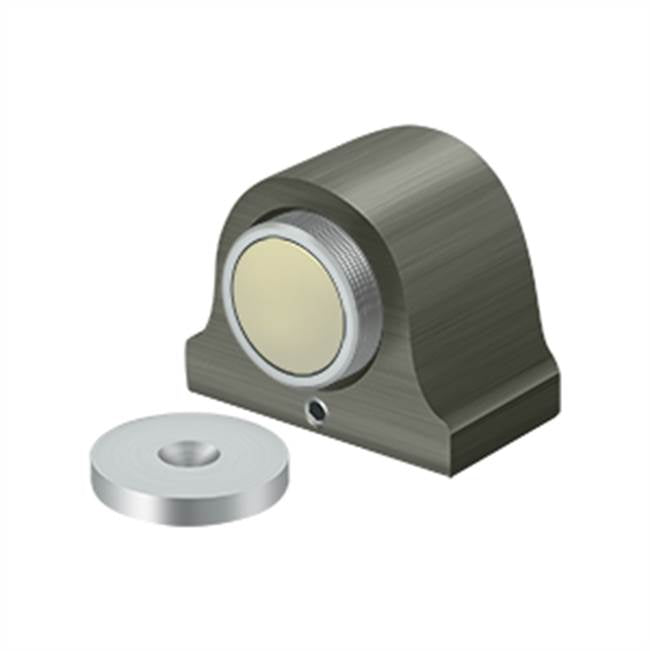 Deltana - Magnetic Dome Stop - Antique Nickel
