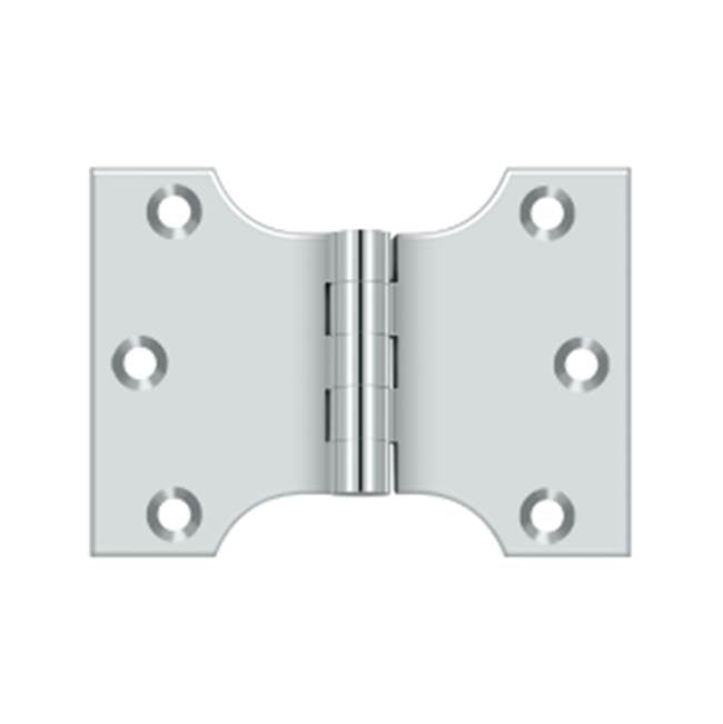 Deltana - 3'' x 4'' Hinge - Polished Chrome