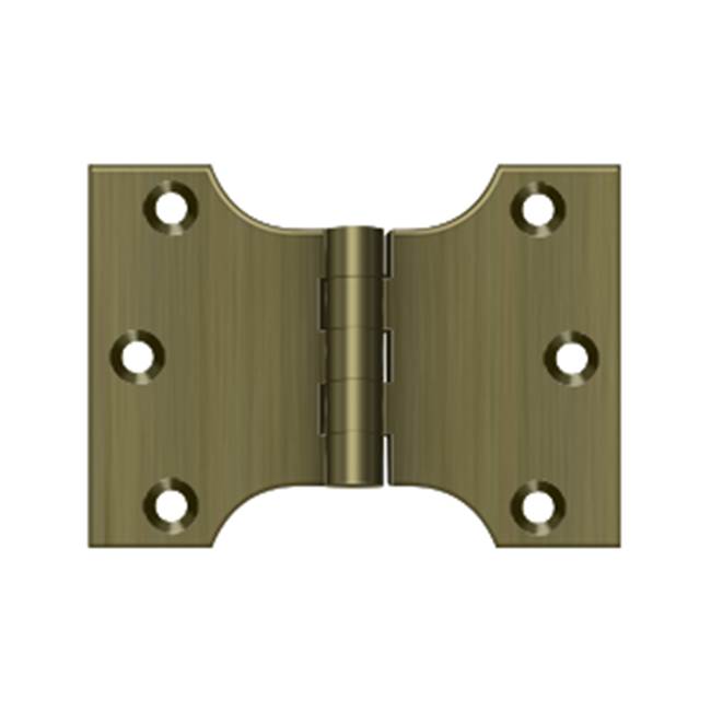 Deltana - 3'' x 4'' Hinge - Antique Brass