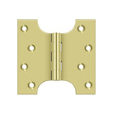 Deltana - 4'' x 4'' Hinge - Polished Brass