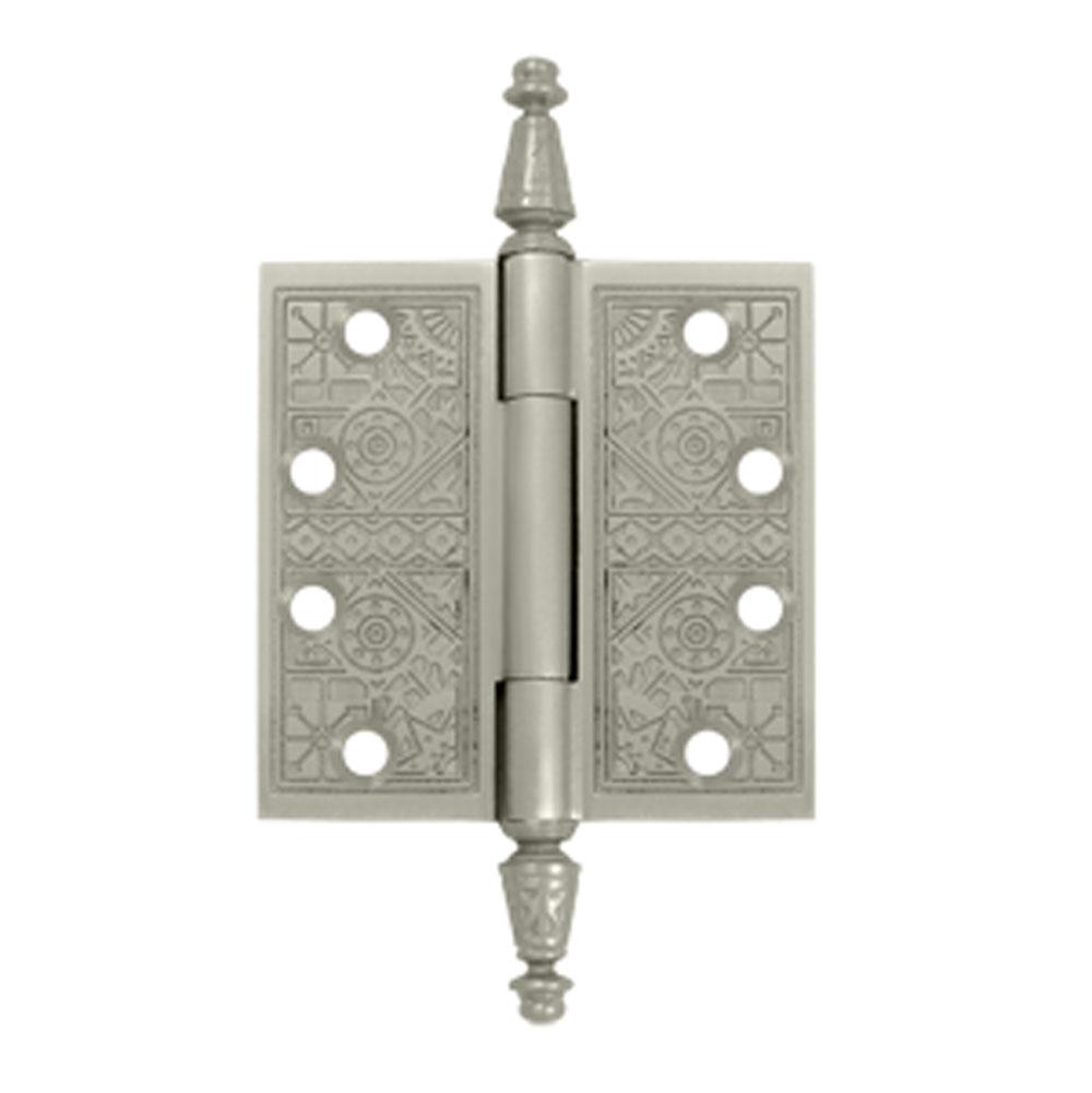 Deltana - 4'' x 4'' Square Hinges - Brushed Nickel