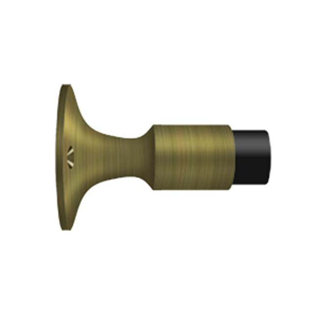 Deltana - 3-5/8'' Wall Mount Bumper - Antique Brass